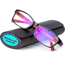 Blue Light Reading Glasses for Men and Women, Computer Reading Glasses 2.50 w
