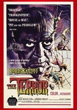Terror, The DVD Jack Nicholson Boris Karloff Sandra Knight Dick Miller