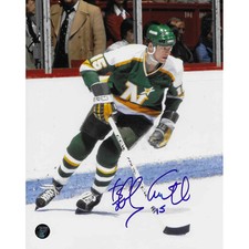 Bobby Smith Autographed Minnesota North Stars 8X10 Photo