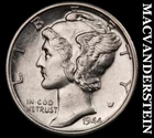 1944-D Mercury Dime- Silver- Scarce High Grade Luster- No Reserve #K2846