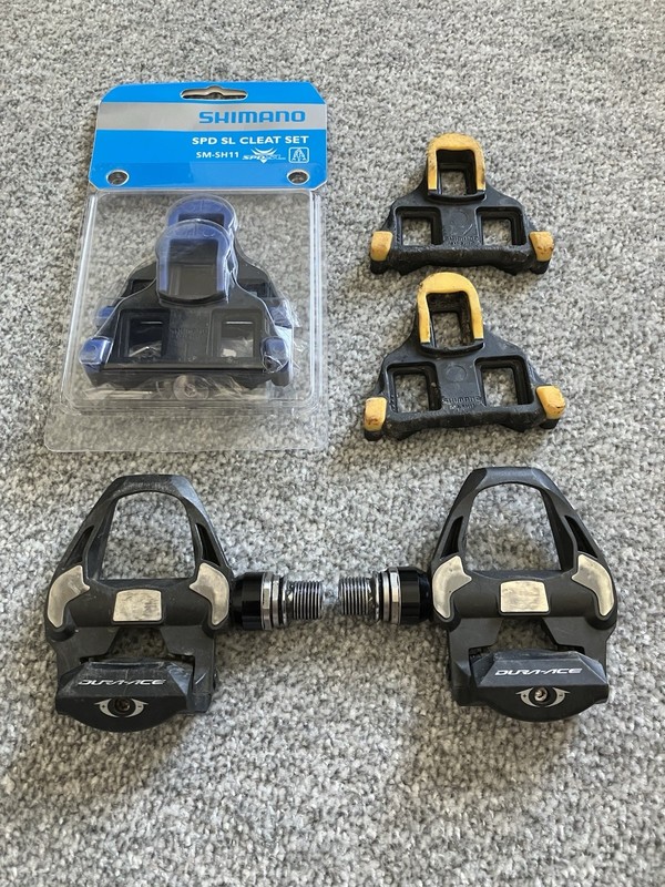 Shimano PD-R9100 Dura-Ace Pedals Incl Cleats