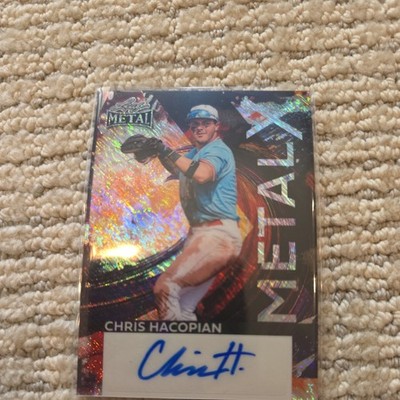 Chris Hacopian 2026 Leaf Metal Metal X #MX-CH1 1/1 Auto Shimmer