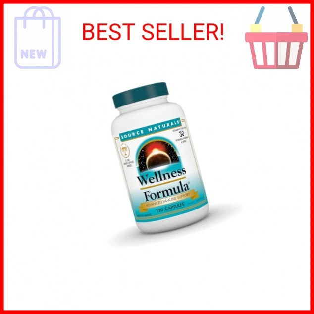 Fórmula de bienestar Source Naturals vitaminas bioalineadas y defensa herbal para Advan Foto 2 de 2