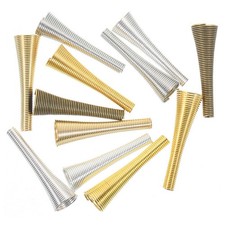 36 Pcs Diy Bracelets Materials Spacers Cone End Caps Bead Toppers