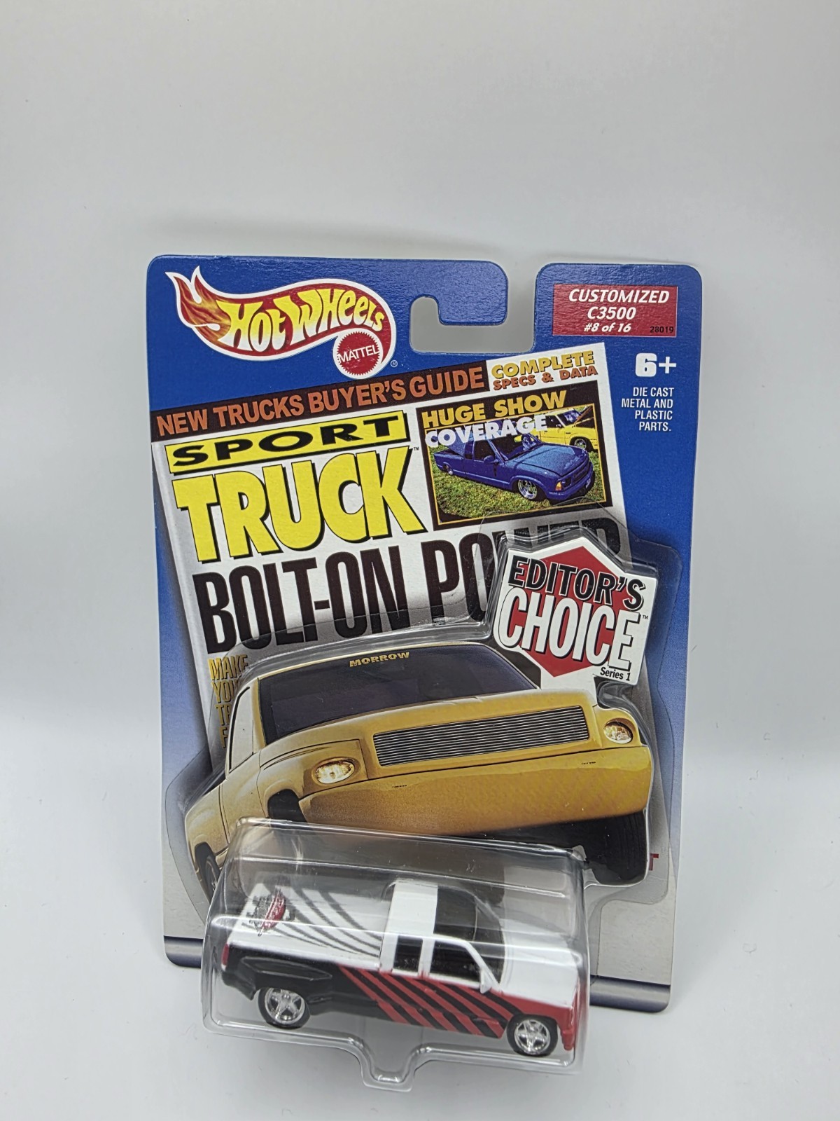 2000 HOT WHEELS TARGET EXCLUSIVE EDITOR'S CHOICE CUSTOMIZED C3500 #8 OF 16