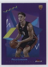 2024-25 Topps Finest Uncommon Purple Refractor /150 Pelle Larsson #148 0m89