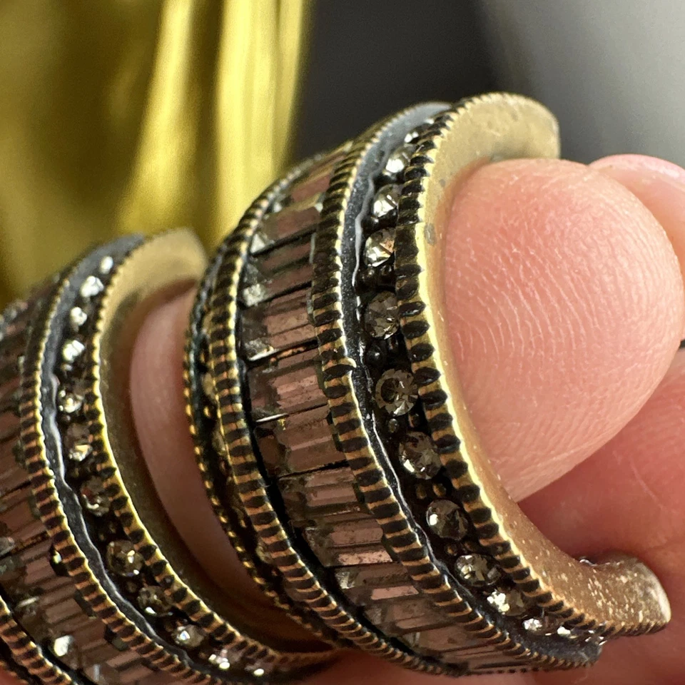 Pendientes de cristal aro heidi daus Foto 2 de 4