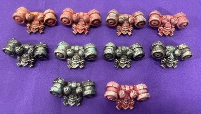 Warhammer 40k Rogue Trader Jump Packs Space Marine Backpacks Metal Lot of 10 2L
