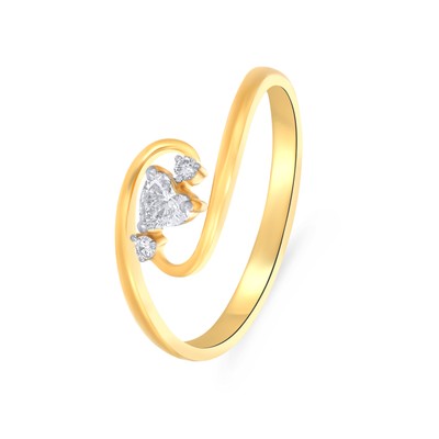 Swirling Stunner Diamond Ring By Senco Gold & Diamonds