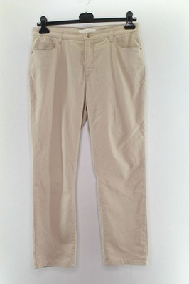 Brax Mary Damen Jeans Gr. 40 Hose Beige Baumwolle #AH-56