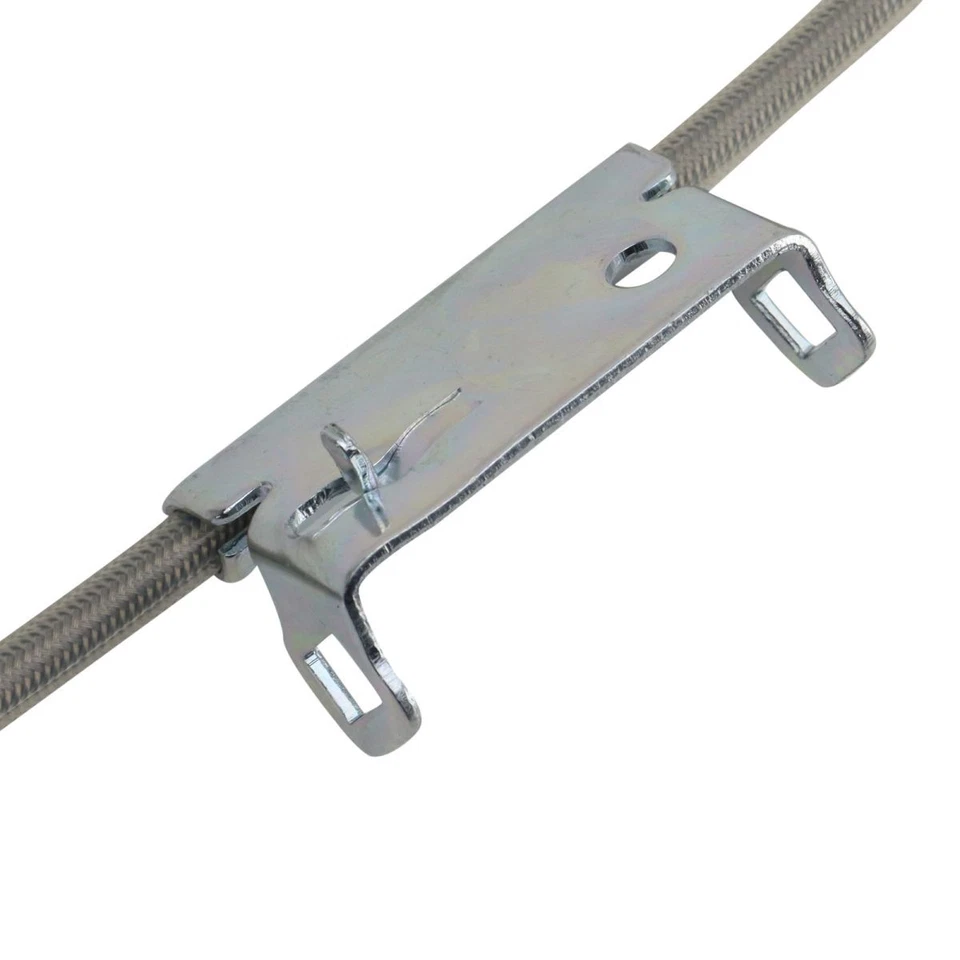 Manguera de freno delantera de acero inoxidable para Chevrolet 2003-2017 GMC Foto 3 de 4