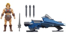 Masters Universe Vehicle Figure 5.5 Inch Scale Universe He-Man And Sky Sled