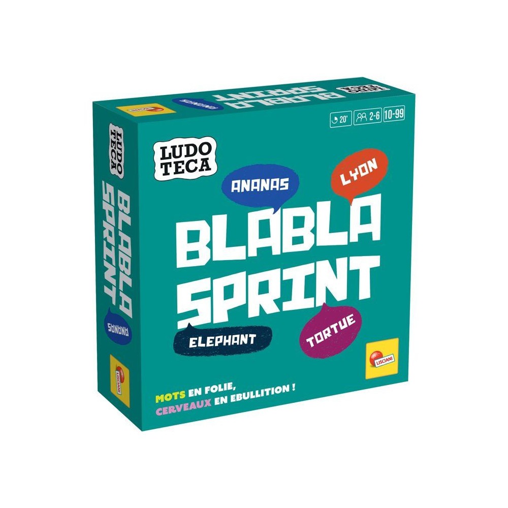 Blabla Sprint jeu de mots pour stimuler le vocabulaire des enfants