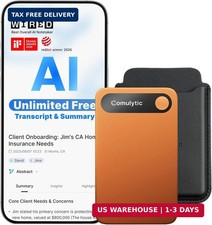Comulytic Note Pro AI Voice Recorder, Free Unlimited Transcribe Summarize Ta
