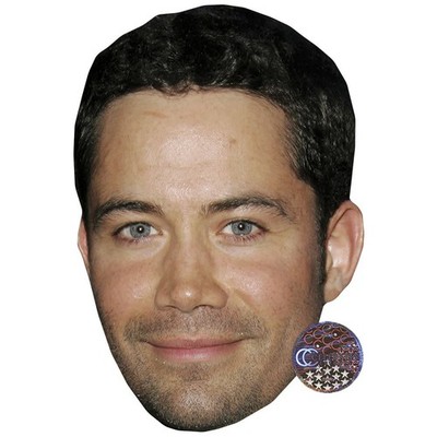Emmanuel Moire Celebrity Mask, Flat Card Face, Fancy Dress Mask