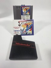 Superman NES Game (Nintendo Entertainment System) NES Cartridge & Manual