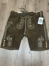 NOWE: Tradycyjne spodnie skórzane Kaiser "Konrad2" - - rozmiar 54 + pasek