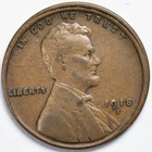 1918-S Lincoln Wheat Penny Cent Extremely Fine (XF) - San Francisco Mint
