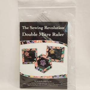 The Sewing Revolution Double Mitre Ruler DMR Quilting Sewing Tool New