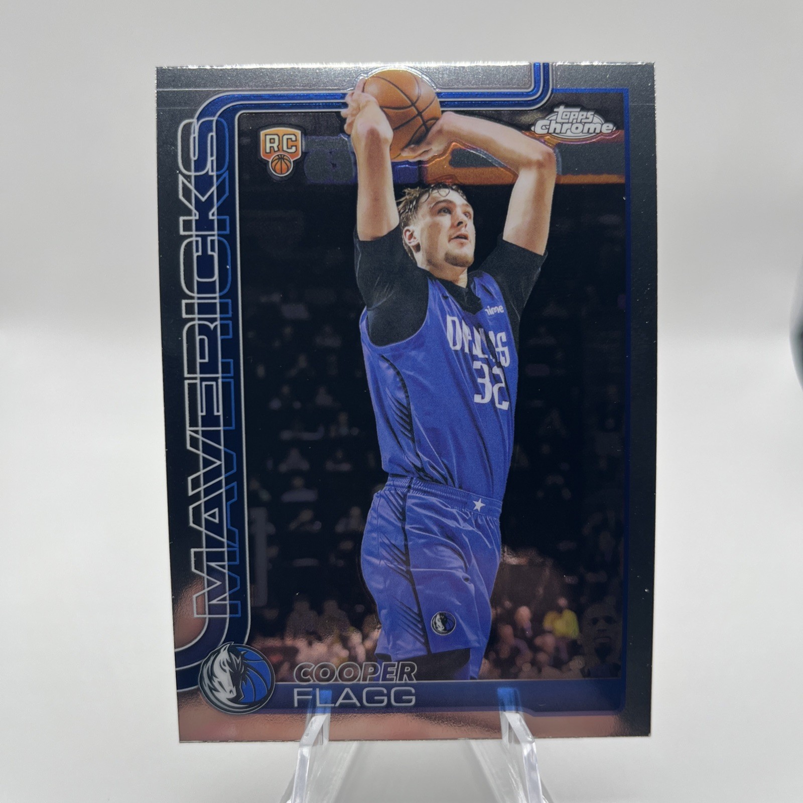 2025 Topps Chrome Cooper Flagg RC #251 Dallas Mavericks