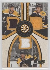 2023-24 Boston Bruins Centennial Simon Gagne Dougie Hamilton David Pastrnak 2vh