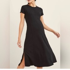 Hatch Virginia Seam maternity dress black sz M (Hatch sz 2)