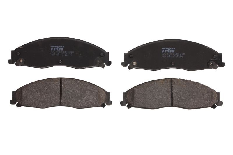 Fits TRW GDB4601 Brake Pad Set, disc brake GDB4601 As part of ZF Aftermarket, e