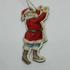 Vintage Merrimack Publishing Corp 1986 Die Cut Christmas Ornament