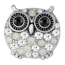 Coco  Carmen Ginger Snaps Yoo Hoo Owl Snap Jewelry Charm   Customizable Button