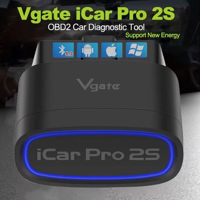Vgate iCar Pro 2S ELM327 Bluetooth 5.3 OBD2 Scanner iOS Android PC BimmerCode