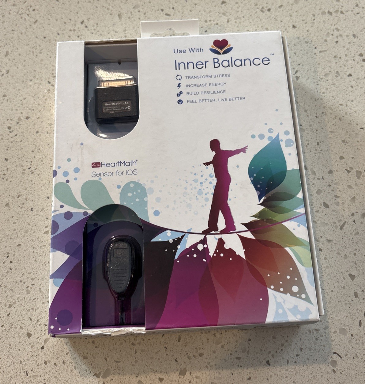 Inner Balance HeartMath Sensor for iOS iPhone 3 4 5 iPod Touch 4thG iPad 2 3 NEW