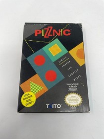 Puzznic for NES (Box + Cartridge only) (Tested, Working, Authentic)