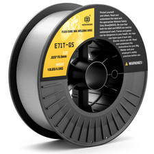 0.035in 10LBS Flux Core Welding Wire E71T-GS Gasless Mild Carbon Steel MIG Weld
