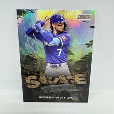 2025 Topps Stadium Club Bobby Witt Jr. Savage Sluggers Insert #SS-6