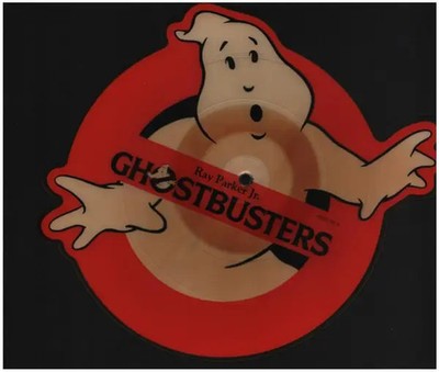 PICTURE DISC Ray Parker Jr. Ghostbusters SHAPED VINYL NEAR MINT Arista