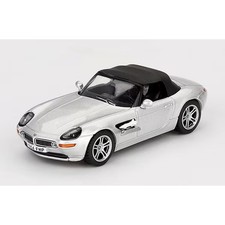 BMW Z8 Mini GT 1/64 "The World Is Not Enough" James Bond Used