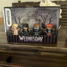 NEW Fisher Price Little People Collector Wednesday Netflix Series - Sealed Box