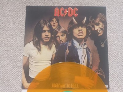 AC/DC - HIGHWAY TO HELL - LP - 10 Tracks - 1979 - orange/yellow Vinyl -ATL 50628
