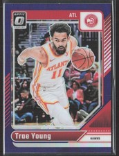 2024-25 Donruss Optic #186 Trae Young Purple