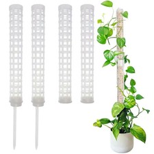 Plastic Plant Trellis Support Stick Moss Pole for Indoor Garden Accessories