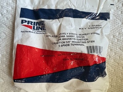 Prime Line 7-01891 Ignition Switch
