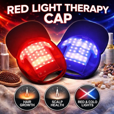 #ad Red Light Therapy Hat for Hair Growth Scalp Health amp; Thicker Hair – Safe Use $49.95