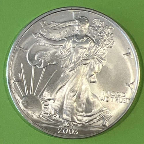 U.S. Mint American Eagle 2003 1 oz .999 Fine Silver Coin