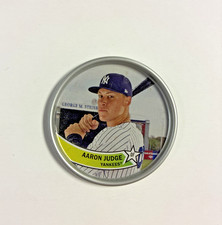 AARON JUDGE 2nd YEAR 2018 TOPPS ARCHIVES COIN C-1 YANKEES MVP