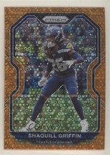 2020 Panini Prizm Orange Disco Prizm Shaquill Griffin #298 7l6