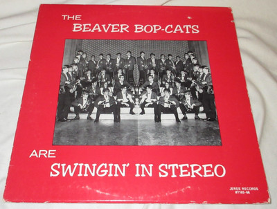 THE BEAVER BOP-CATS Swingin' In Stereo (1971) LP Private Big Band Jazz Jeree