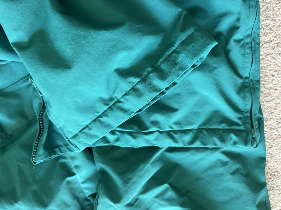 Pantalones de nieve Lands End jóvenes niños talla 20 verde azulado squall baberos de nieve pantalones babero de esquí Foto 3 de 4