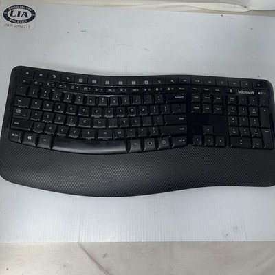 Microsoft - Comfort Desktop 5050 Ergonomic Wireless Keyboard - NO Dongle