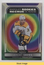 2021-22 O-Pee-Chee Platinum Rainbow Color Wheel Jeremy Davies #252 READ z6b
