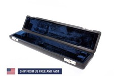 17 Hole Flute Case with Locking Latch Solid W...